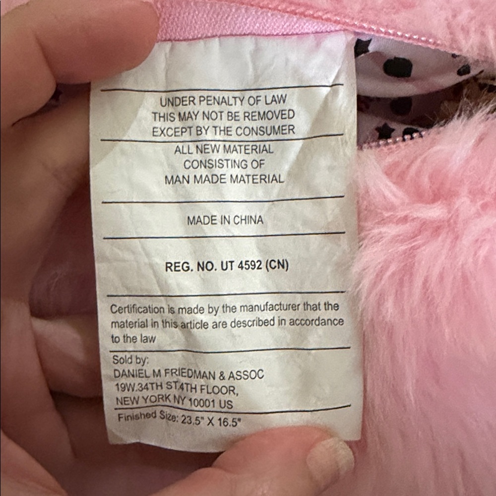 Like New Betsey Johnson Pink Bunny Backpack Plush - Picture 7 of 9